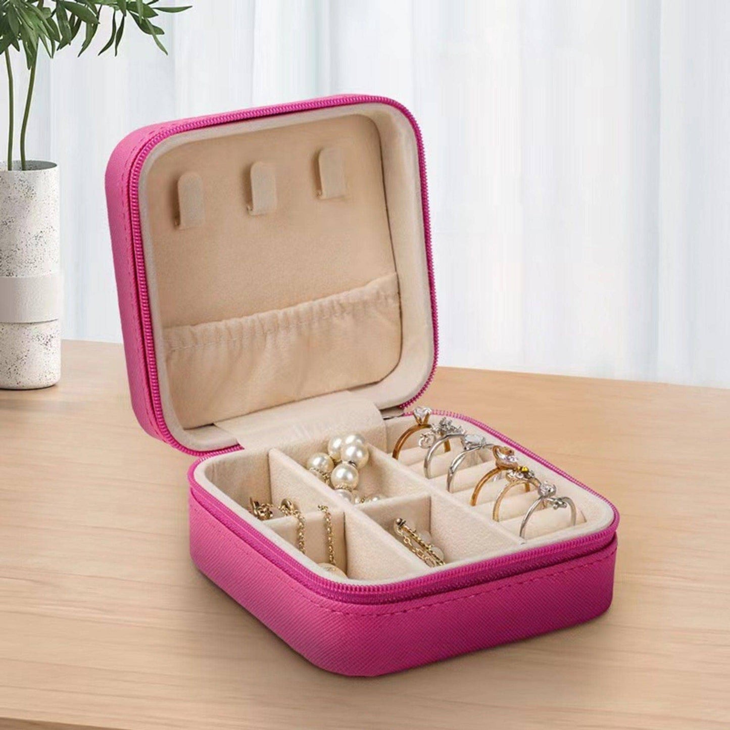 Square Jewelry Organizer Box