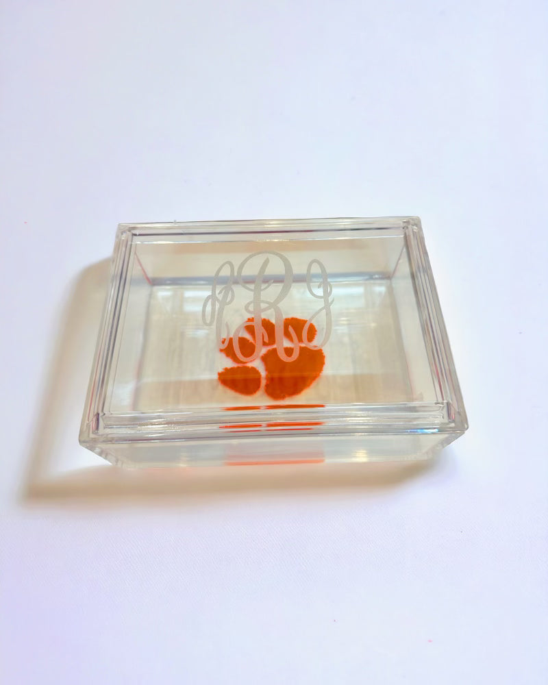 Personalized Acrylic Jewelry Box