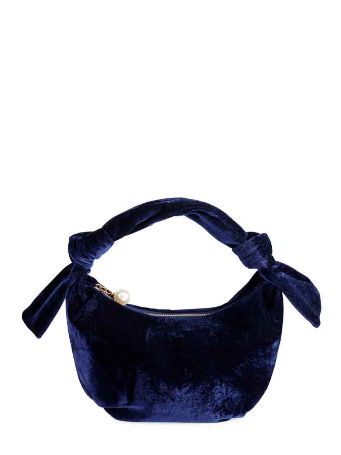 Becca Knotted Top Handle Bag