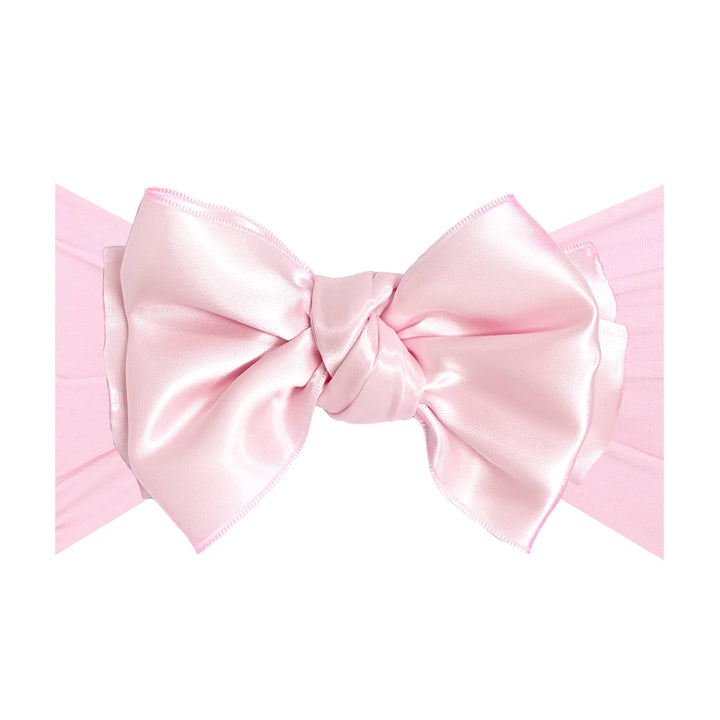 Satin FAB® Soft Nylon Headband with Satin Bow