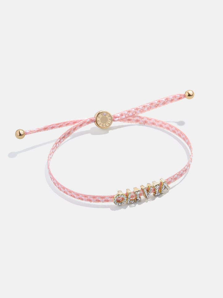 Customizable Ribbon Bracelet