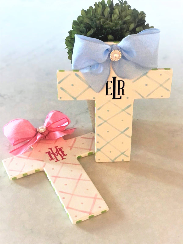 Pink Ceramic Cross