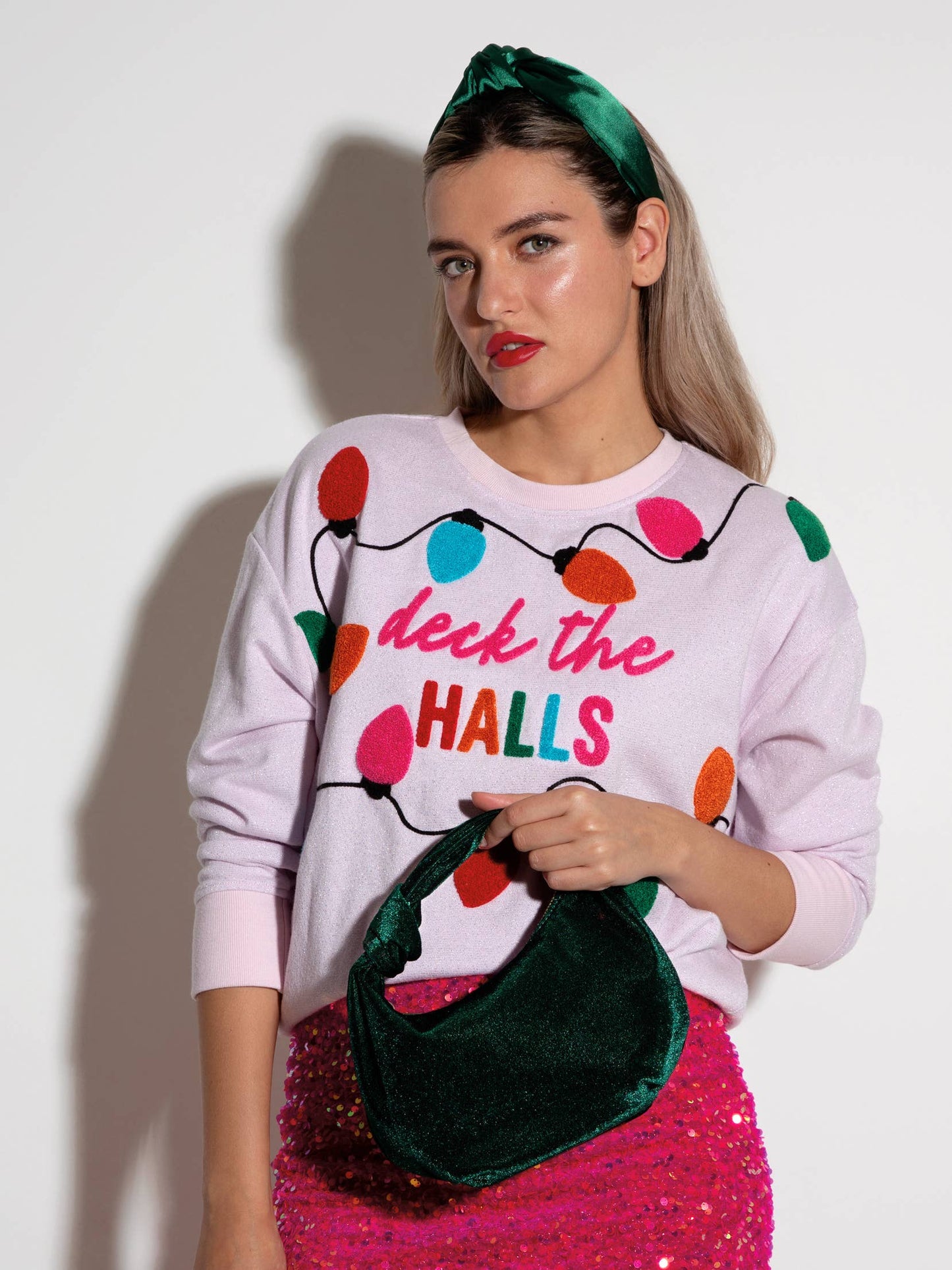 CHRISSY KNOTTED VELVET TOP HANDLE BAG