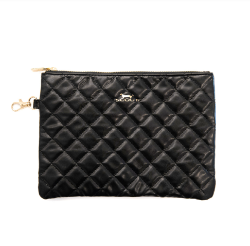 POUCH PERFECT MIDI - Quilted Black