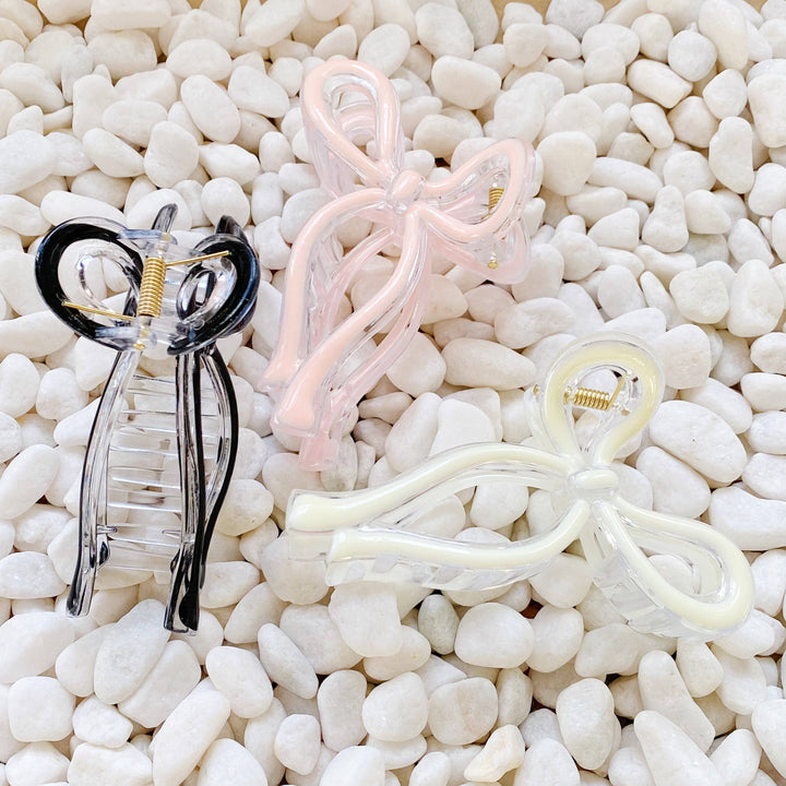 Annie Bow Hair Claw Clips