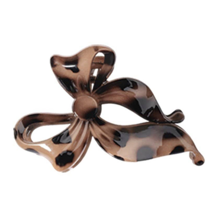 Large Bow Matte Hair Claw Clips