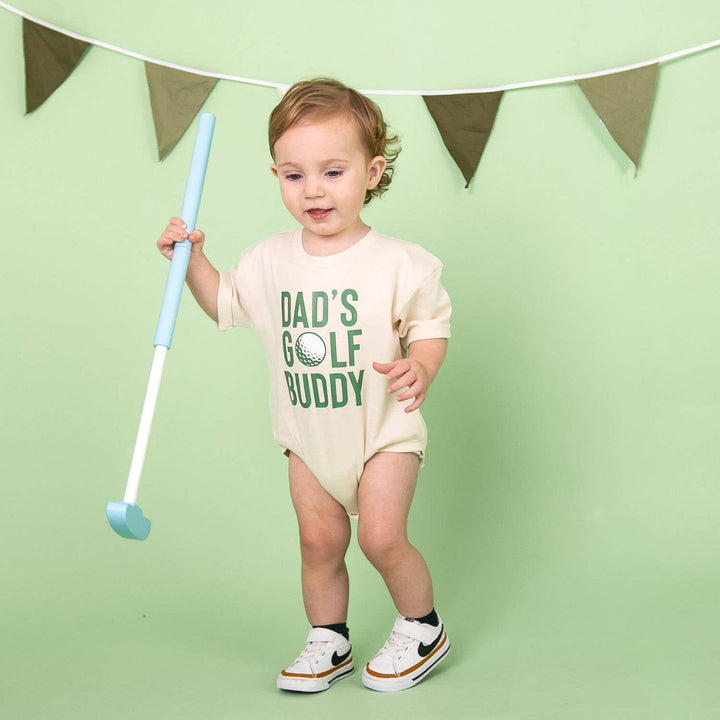 Dad's Golf Buddy Short Sleeve Romper