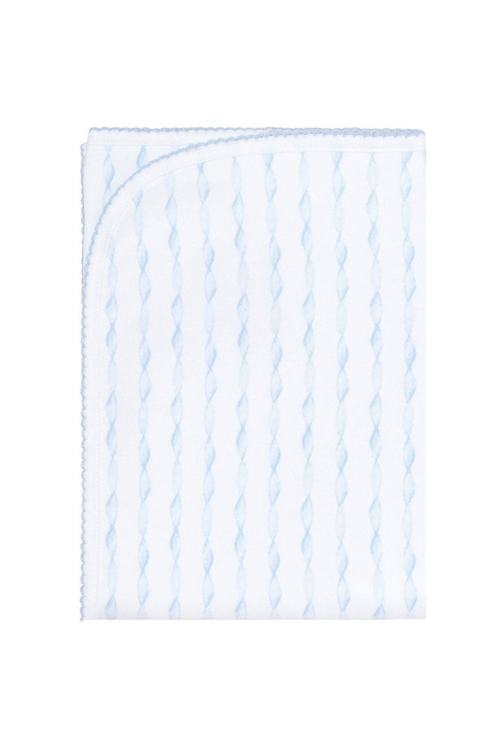 Blue Twirls Blanket
