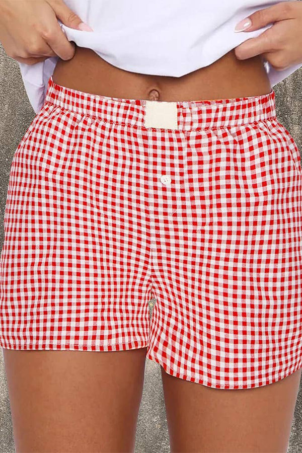 Personalized Gingham Shorts