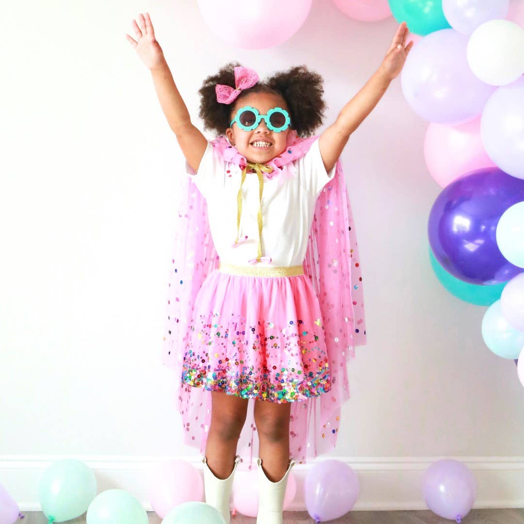 Raspberry Confetti Tutu - Dress Up Skirt - Kids Tutu