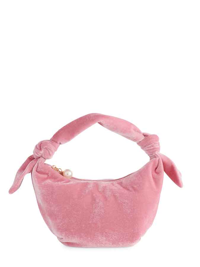 Becca Knotted Top Handle Bag