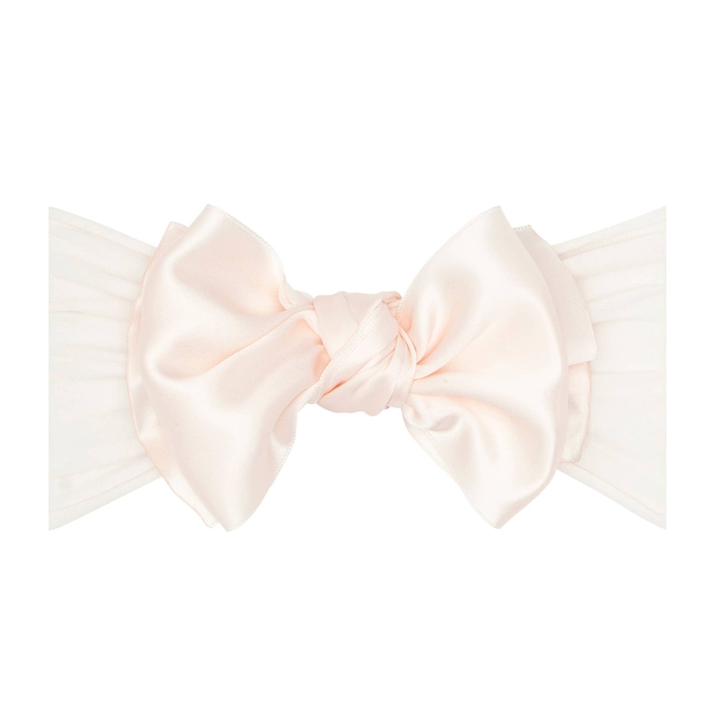 Satin FAB® Soft Nylon Headband with Satin Bow
