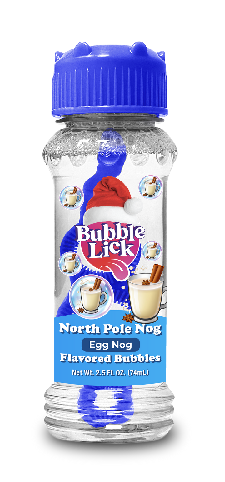 BubbleLick Holiday Edition Flavored Bubbles