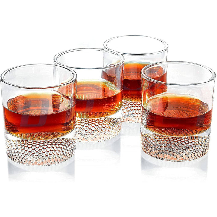 Golf Ball Whiskey Glasses - Set of 4