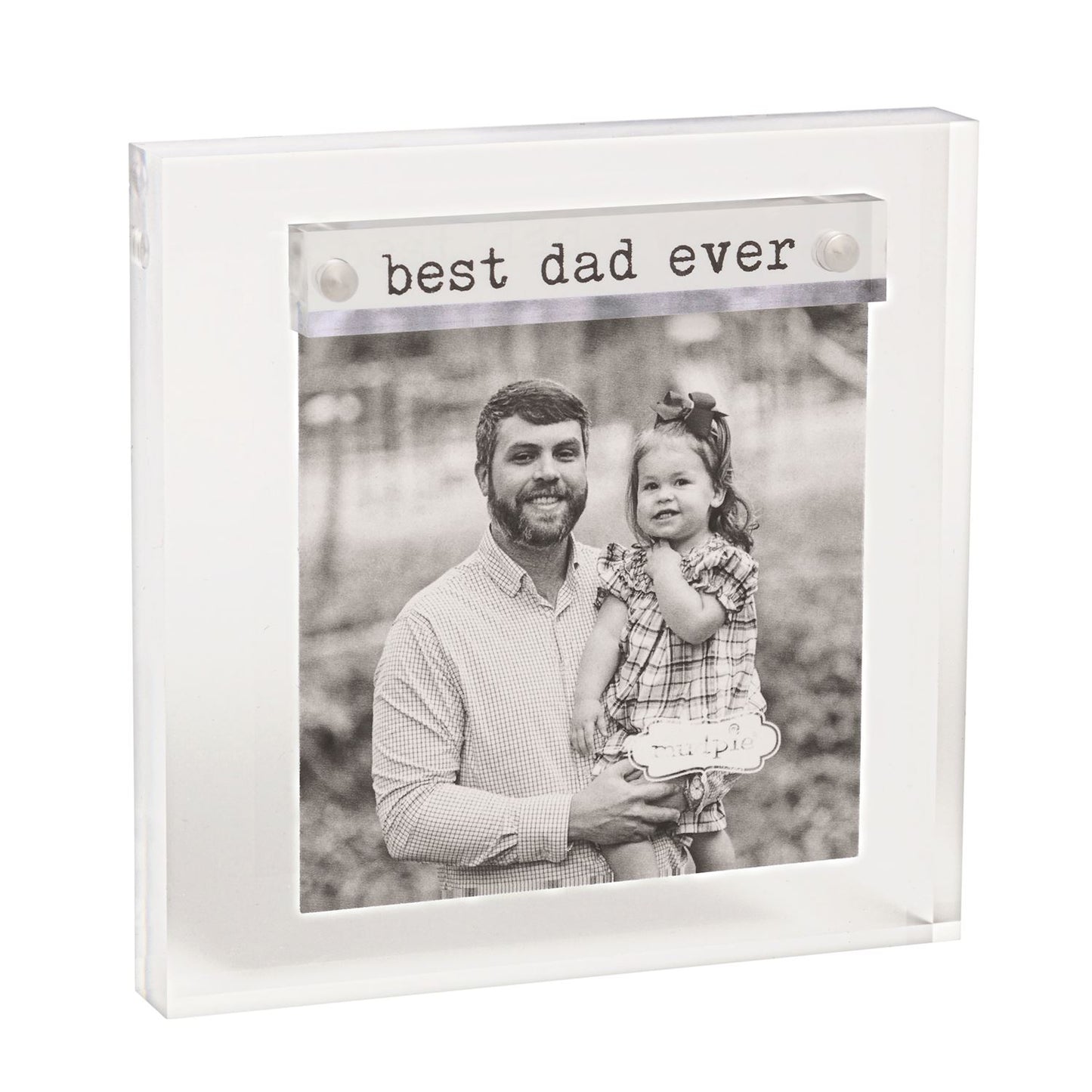 Best Dad Ever Mini Acrylic Frame