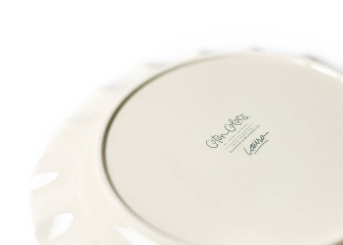 Personalized Signature White Oval Platter