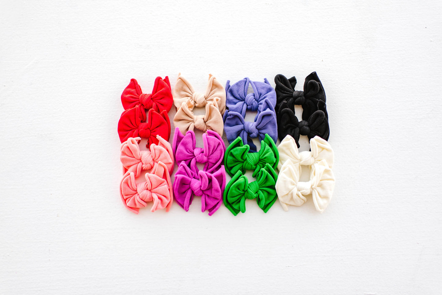 2PK BABY FAB CLIPS: cherry