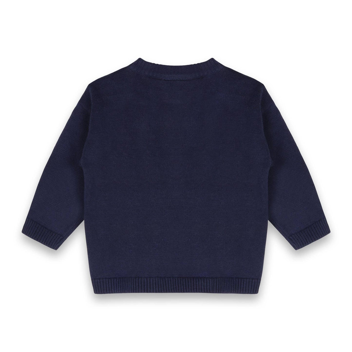 Jolly Truck Applique Sweater Knit Baby Pullover & Pant Set