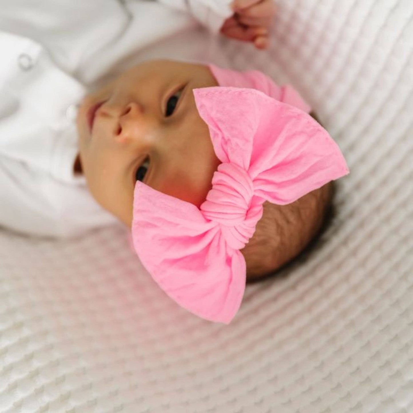 The Original Knot Headband: Neon Pink