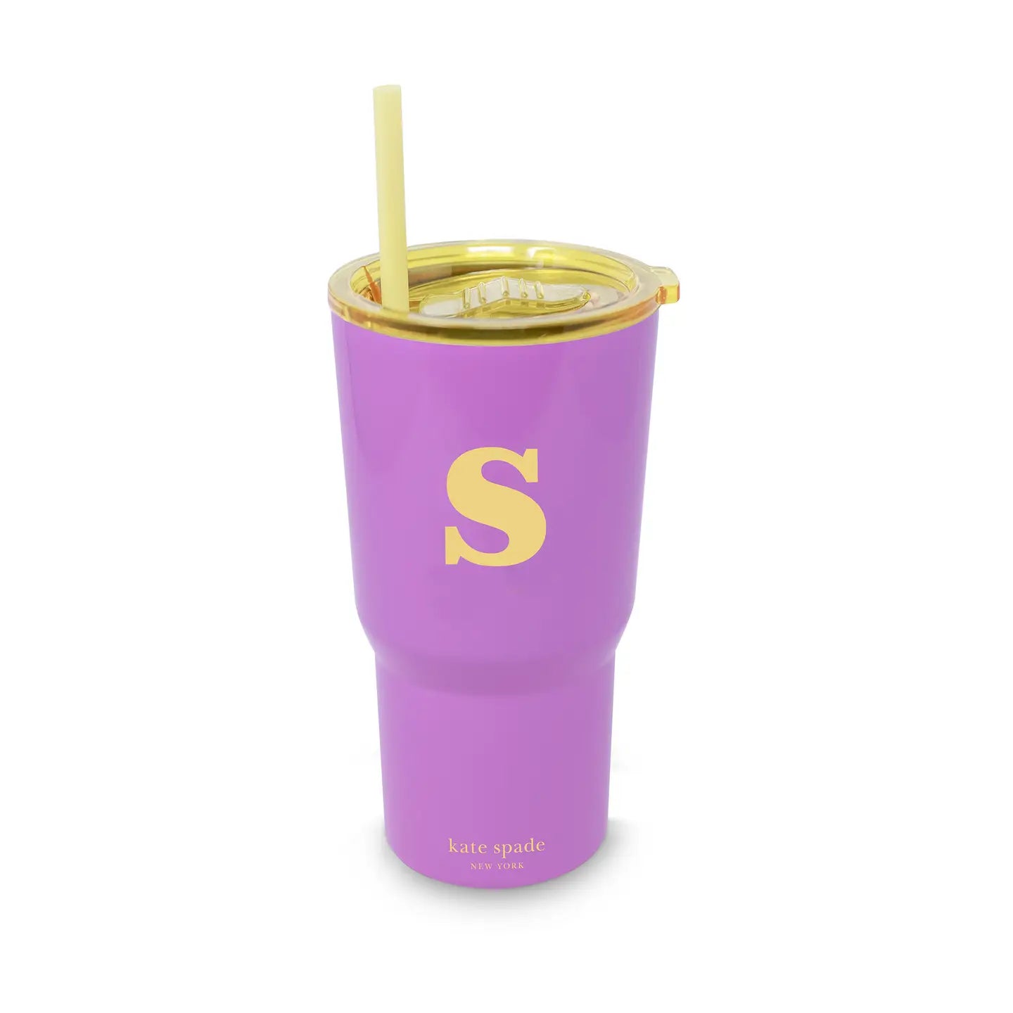 Just Mine Initial Stainless Steel Tumbler