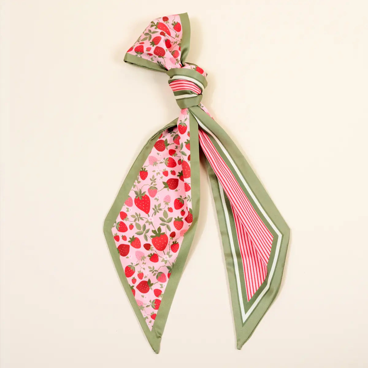 Twirl & Tie Scarf Accessory–Strawberry Fields