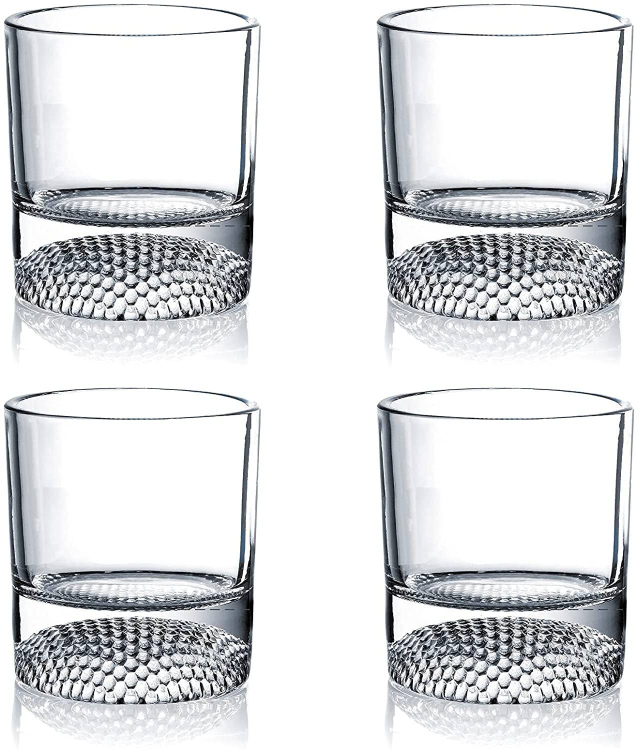 Golf Ball Whiskey Glasses - Set of 4