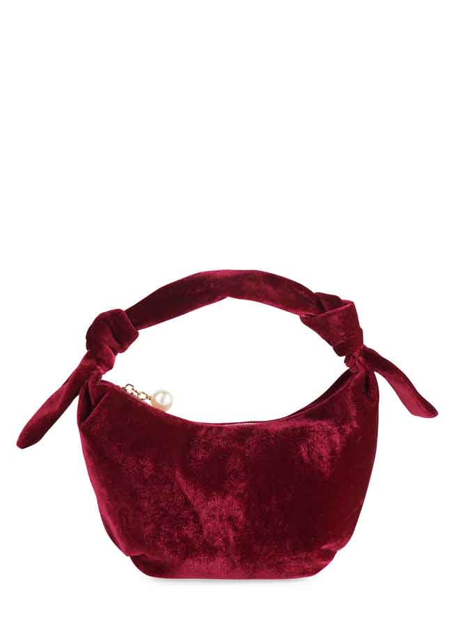Becca Knotted Top Handle Bag