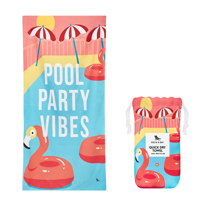Dock & Bay Quick Dry Towels - Pool Party Vibes