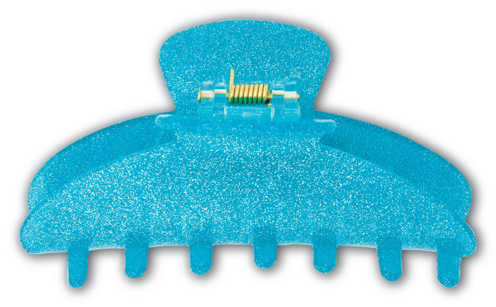 Glitter Hair Clip Set 5 pcs. in reusable Pouch