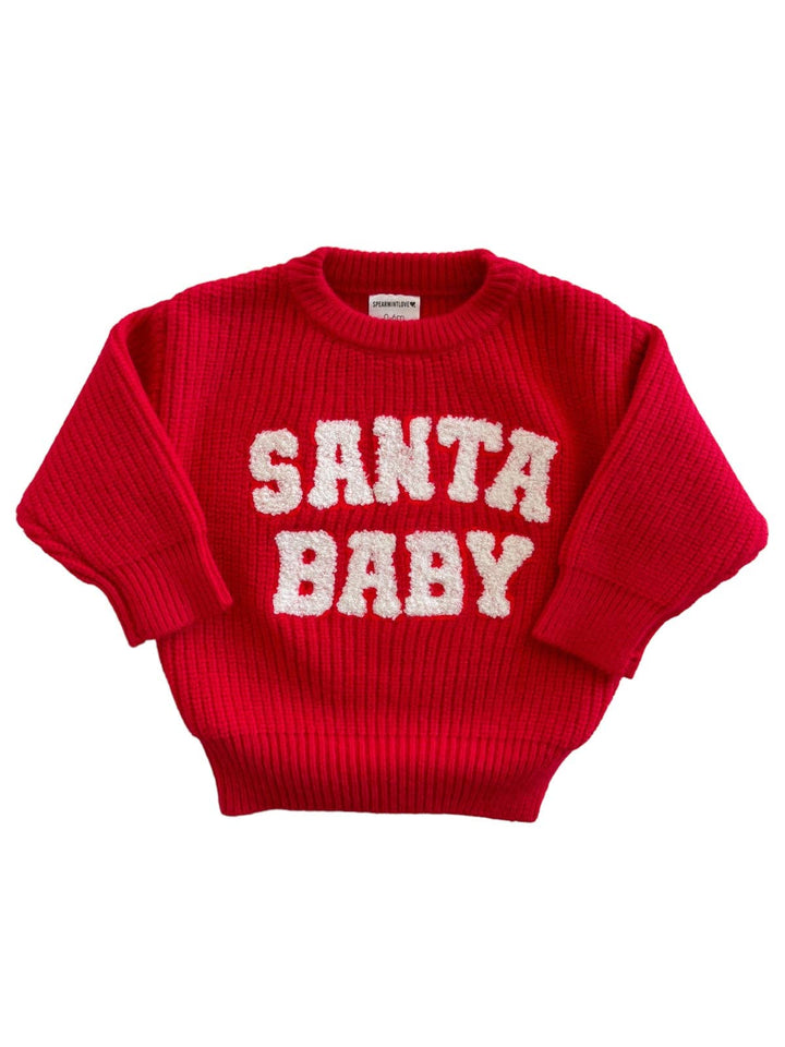 Knit Sweater - Santa Baby