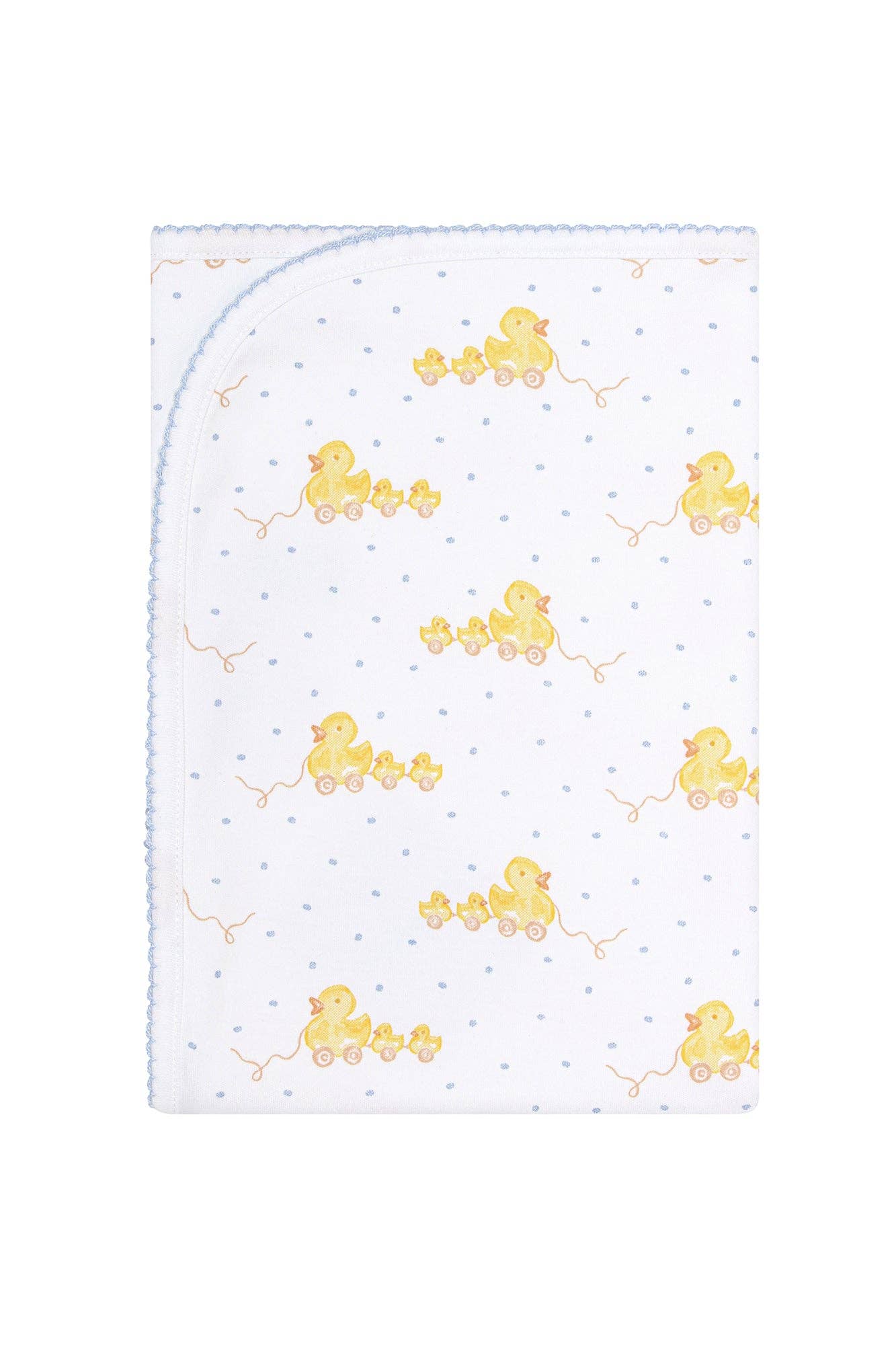 Blue Ducks Print Blanket