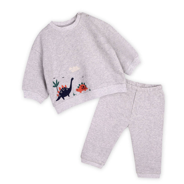 Dino Baby Sweatshirt & Jogger Set
