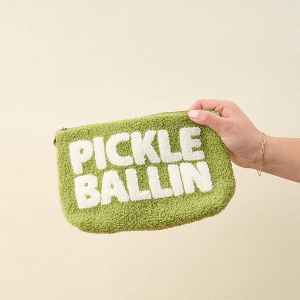 Teddy Pouch - Pickleballin'