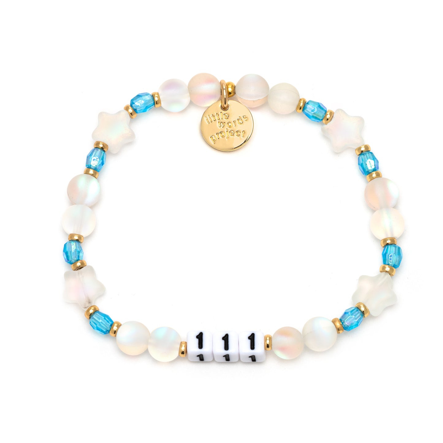 Little Words Project Stretch Bracelet - Angel Numbers-111
