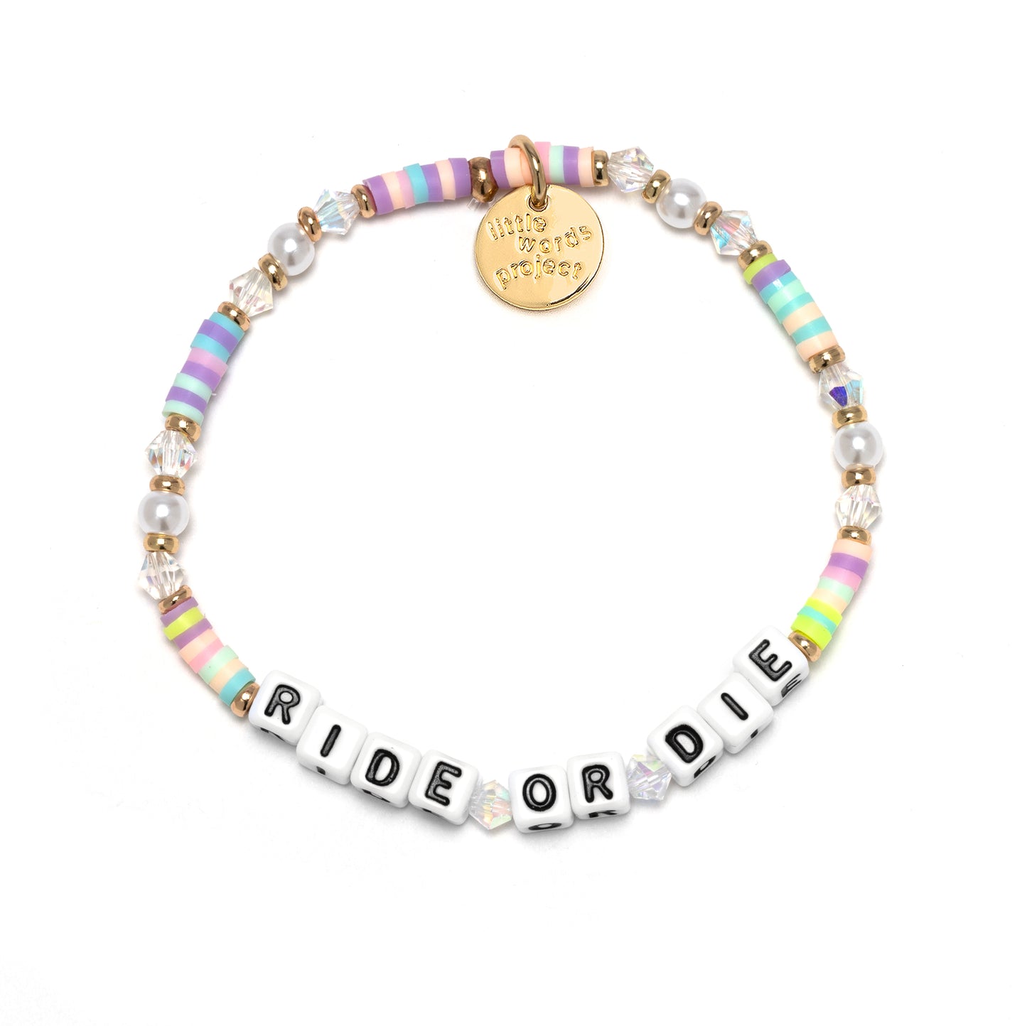 Little Words Project Stretch Bracelet - Ride or Die