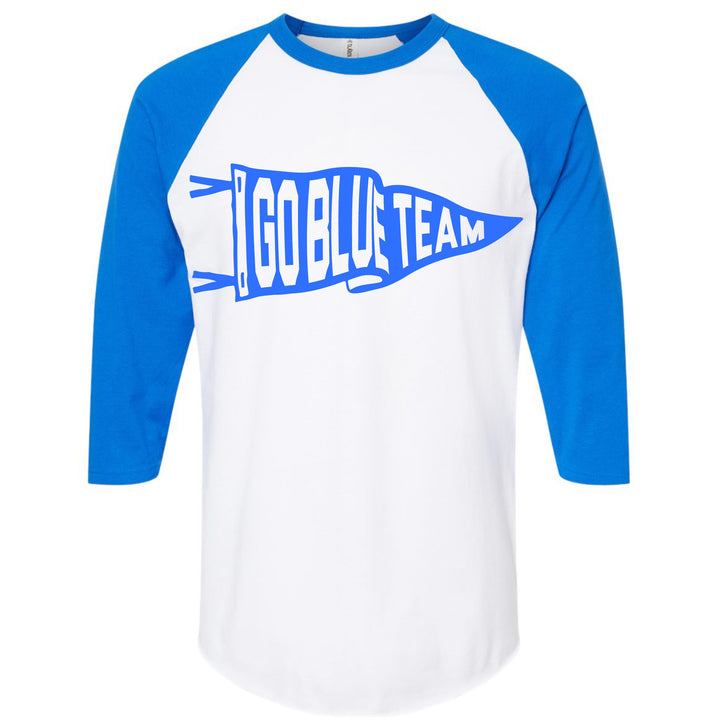 Red and Blue 2025 Pennant T-Shirt