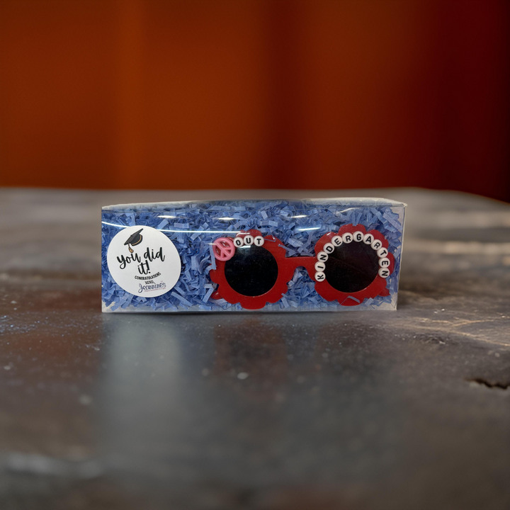 Kids Sunglasses-Peace Out Kindergarten