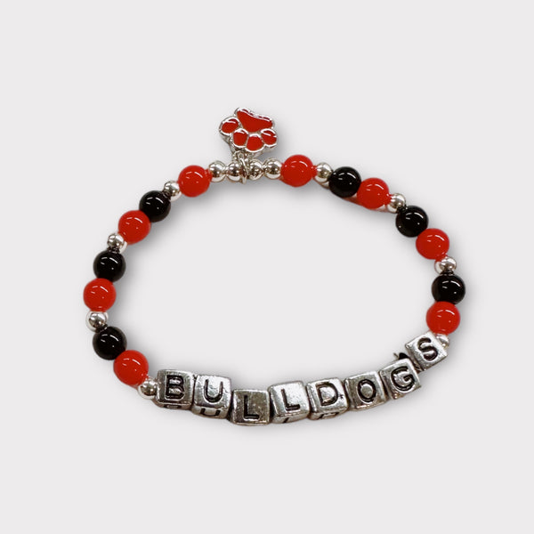 Personalized College Beaded Bracelets