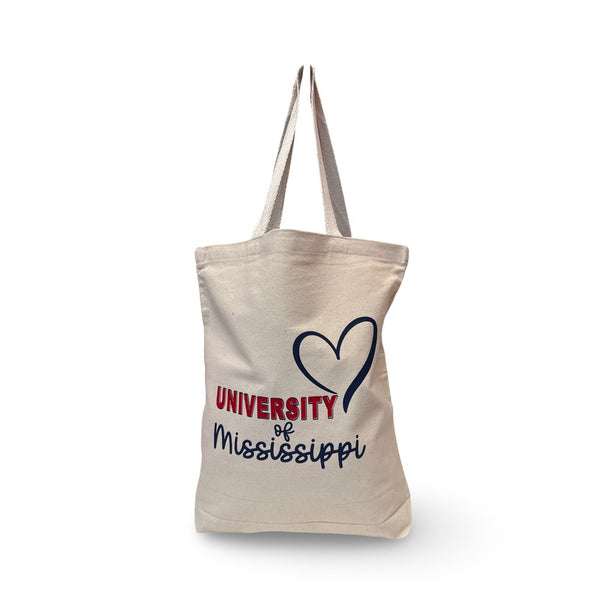 Personalized Canvas College Tote