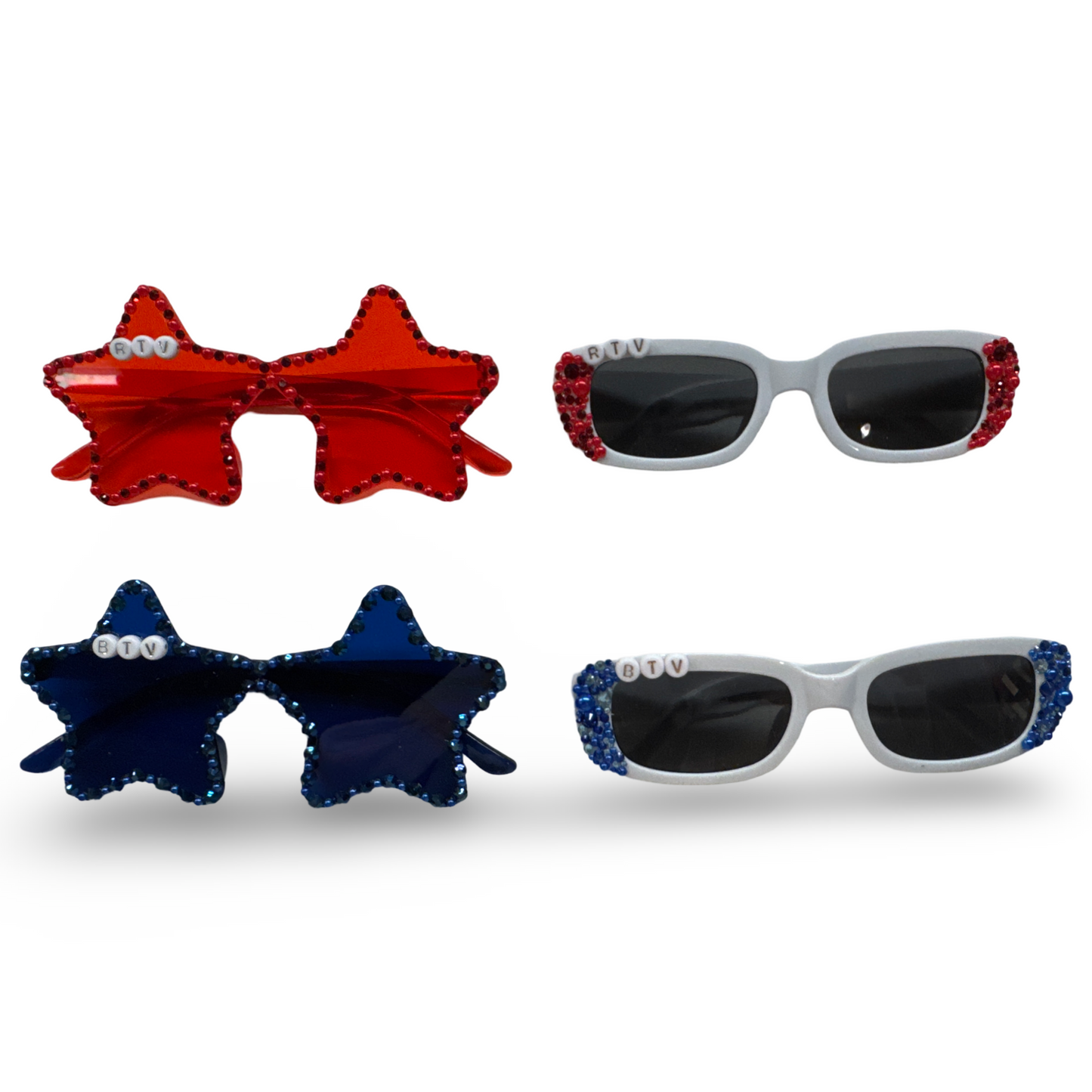 Red & Blue Sunglasses