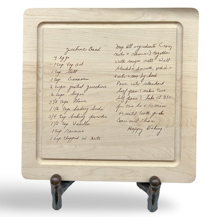 12 x 12 Artisan Board-Recipe