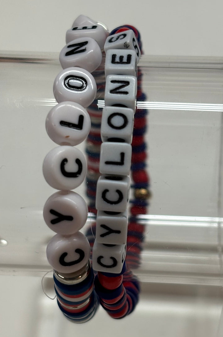 High School Beaded Bracelets