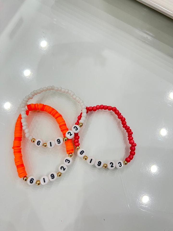 Customized Beaded Bracelet