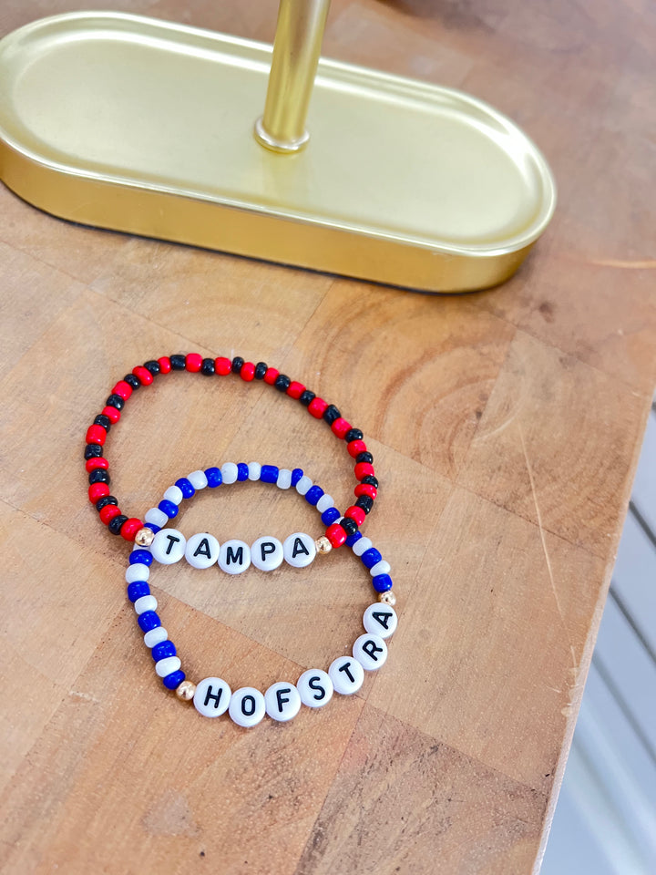 Customized Beaded Bracelet