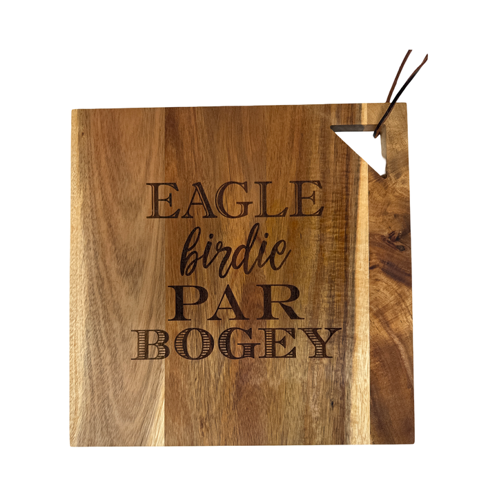 Modern Geo Square | GOLF TERMS | 12 x 12"