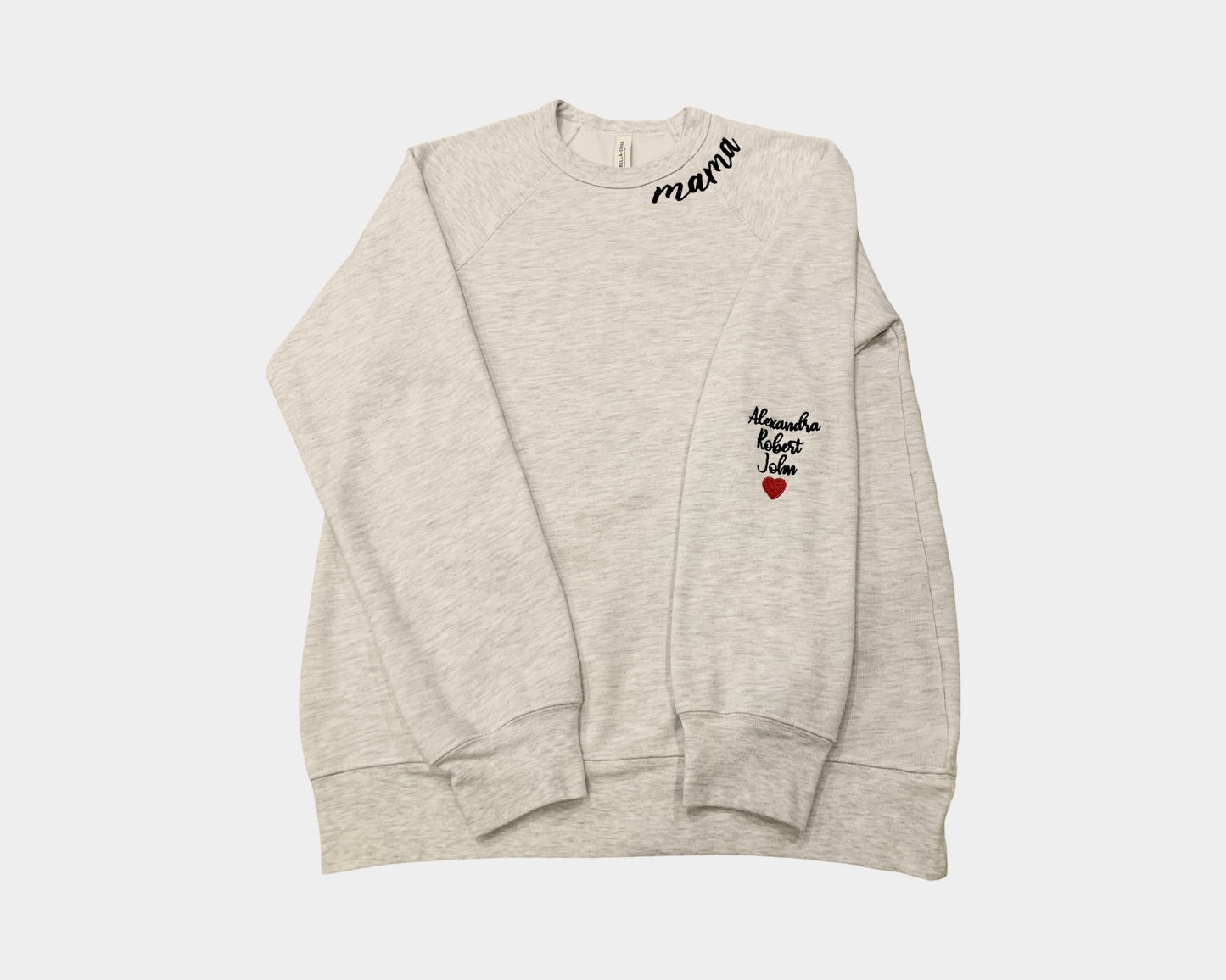 Personalized Mama Crewneck Sweatshirt