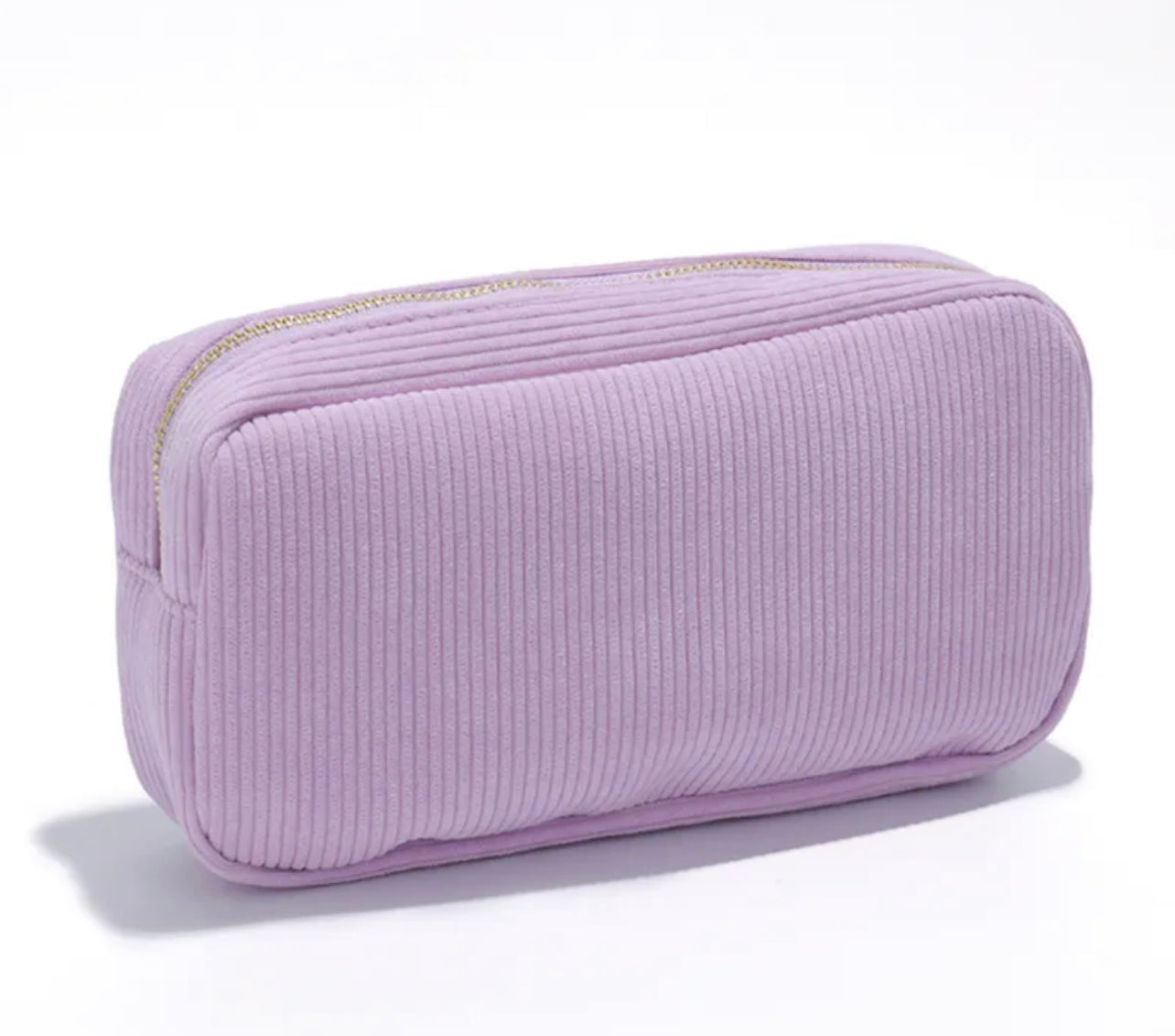 Corduroy Makeup Bag