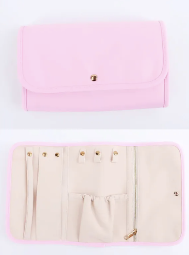 Roll Up Jewelry Pouch