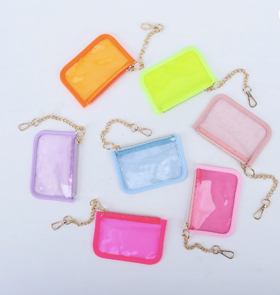 KeyChain Wallet Clear-Jennifer