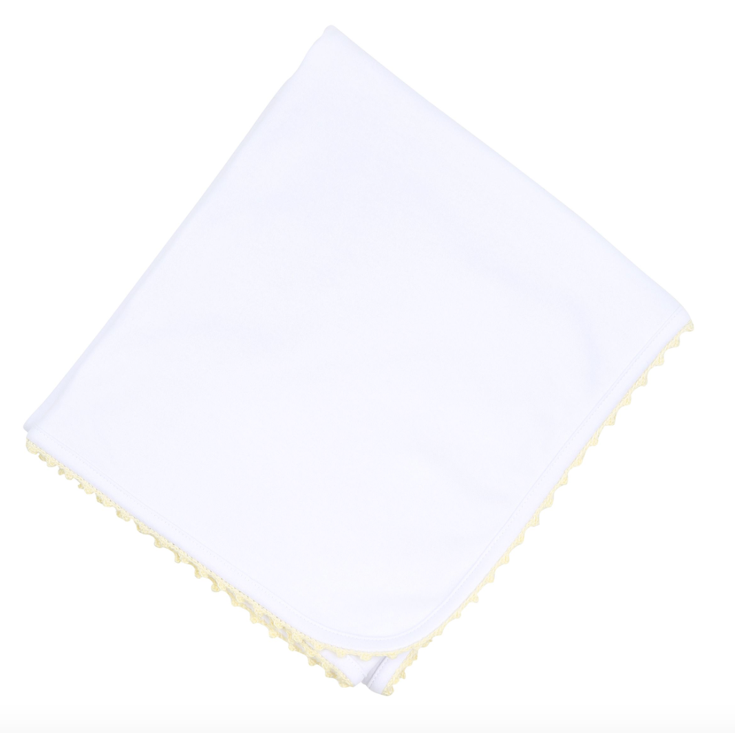 Baby Joy Spring Receiving Blanket